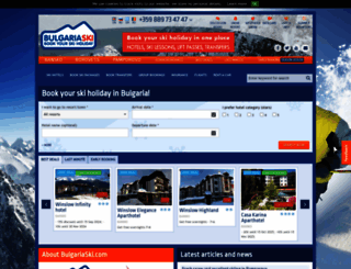 banskoapartments.com screenshot