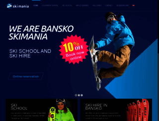 banskoskimania.com screenshot