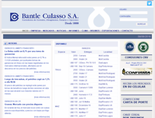 bantleculasso.com.ar screenshot