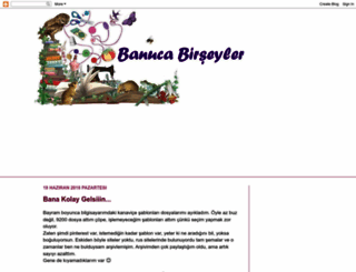 banucabirseyler.blogspot.com screenshot