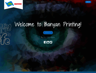 banyanprinting.com screenshot