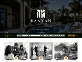 banyanrealty.com screenshot