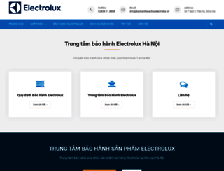 baohanhsuachuaelectrolux.vn screenshot