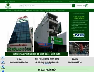 baoholaodongthienbang.com screenshot