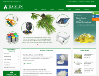 baolin-resin.com screenshot