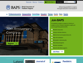 baps.org.uk screenshot