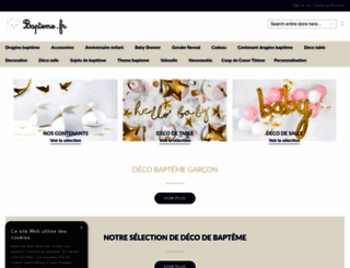 bapteme.fr screenshot