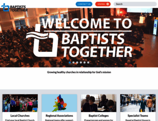baptist.org.uk screenshot