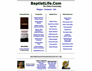 baptistlife.com screenshot