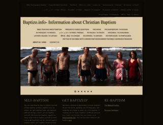 baptizo.info screenshot