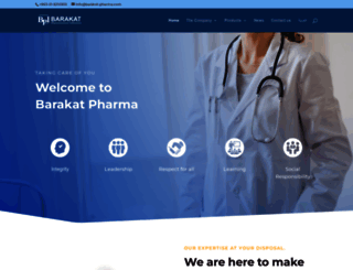 barakat-pharma.com screenshot