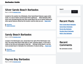 barbados-guide.info screenshot