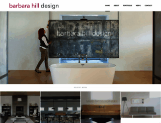 barbarahilldesign.com screenshot