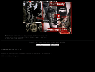 barbarakruger.com screenshot
