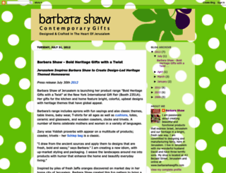 barbarashawsays.blogspot.com screenshot