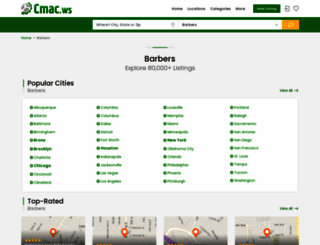 barber-shops.cmac.ws screenshot