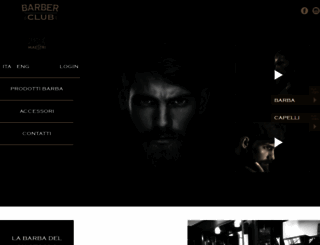 barberclub.net screenshot