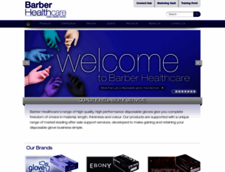 barberhealthcare.com screenshot
