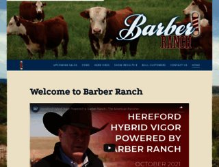 barberranch.com screenshot