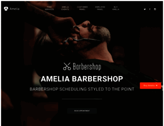 barbershop.wpamelia.com screenshot