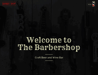 barbershopbar.com screenshot