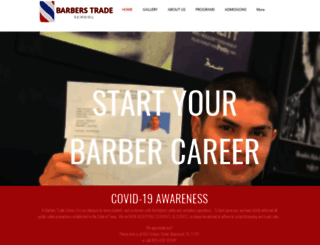 barbersinctx.com screenshot