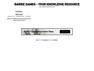 barbie-games.eu screenshot