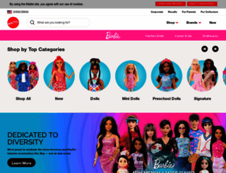 barbie.com screenshot