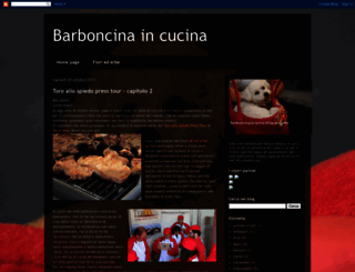 barboncinaincucina.blogspot.it screenshot