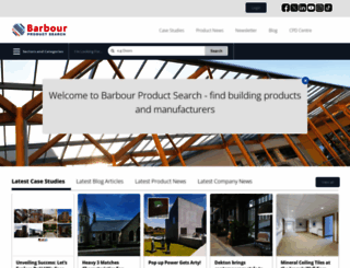 barbourproductsearch.info screenshot