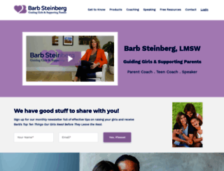 barbsteinberg.com screenshot