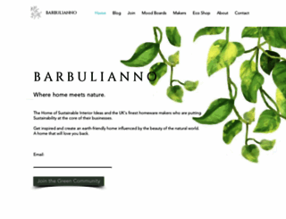 barbuliannodesign.com screenshot