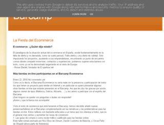 barcamp-ecommerce.es screenshot