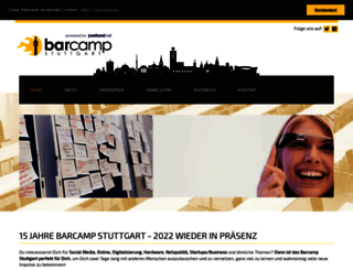 barcamp-stuttgart.de screenshot
