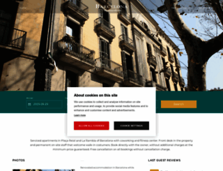 barcelona-accommodation.info screenshot
