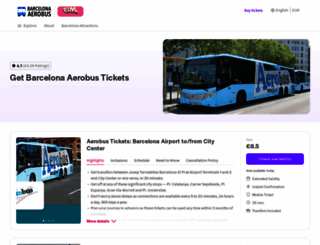 barcelona-aerobus-tickets.com screenshot