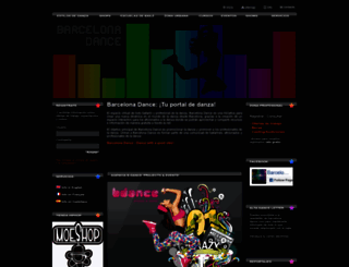 barcelona-dance.com screenshot