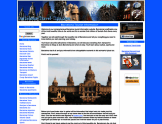 barcelona-travel-tips.com screenshot