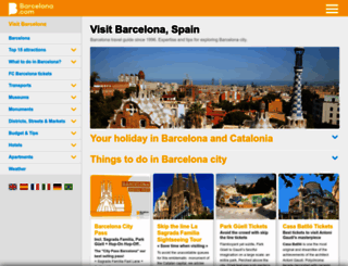 barcelona.com screenshot
