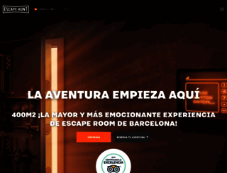 barcelona.escapehunt.com screenshot