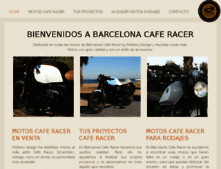 barcelonacaferacer.com screenshot