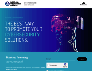 barcelonacybersecuritycongress.com screenshot