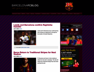 barcelonafcblog.com screenshot