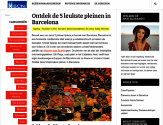 barcelonainfo.nl screenshot