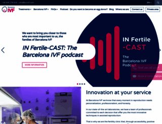 barcelonaivf.com screenshot