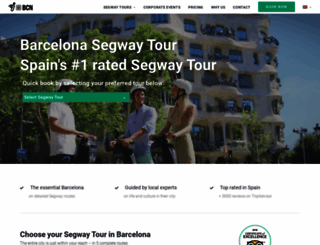 barcelonasegwaytour.com screenshot