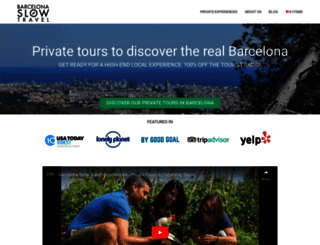 barcelonaslowtravel.com screenshot