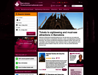 barcelonaticketsinternational.com screenshot