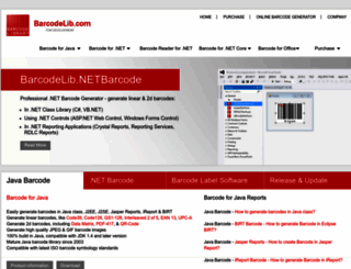 barcodelib.com screenshot