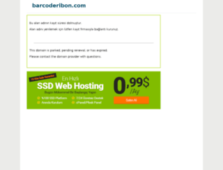 barcoderibon.com screenshot